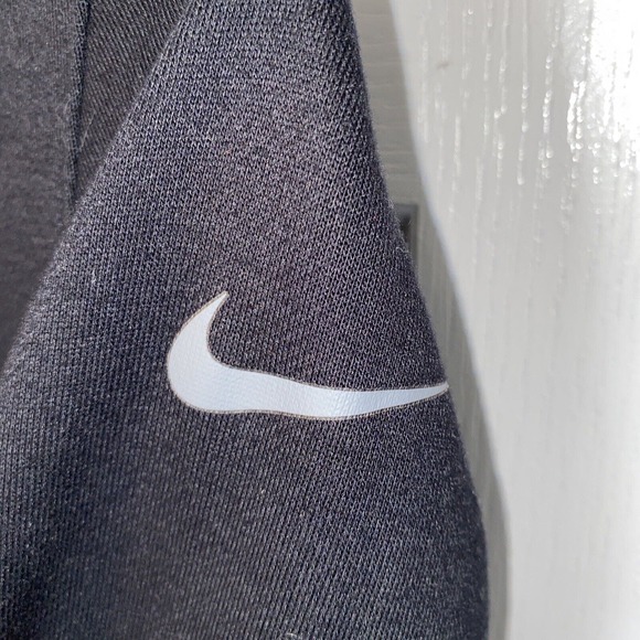 Nike Funnel Neck Sweatshirt Women's Size M - Black Long Sleeve 860130-010 - Picture 4 of 5